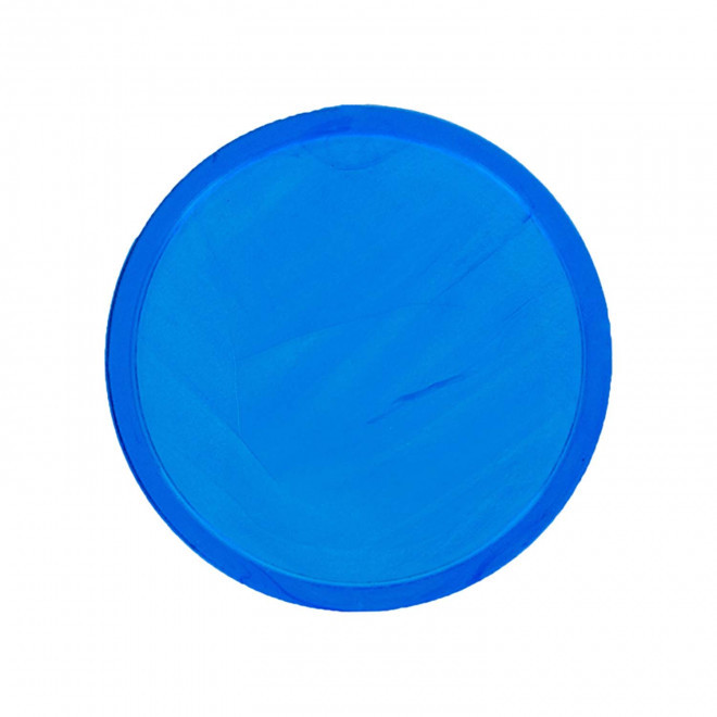 JETON EN PLASTIQUE PERSONNALISABLE 'MONNET' - bleu transparent