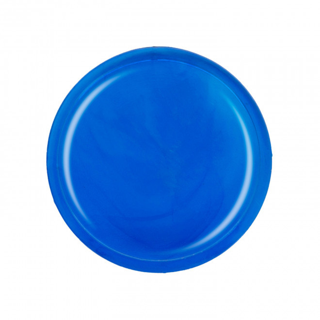 JETON PERSONNALISE EN PLASTIQUE PERCE GRAVE 'MONNET' - bleu transparent