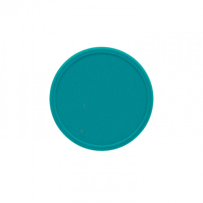 JETON IMPRIME A LA FEUILLE PERSONNALISABLE 'MONNET' - turquoise