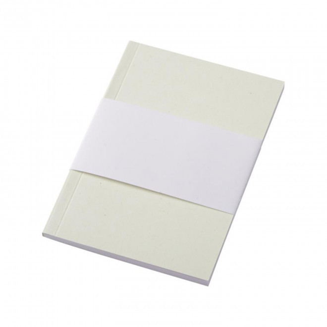 CARNET SOUPLE A6 PERSONNALISE 'HURVY RECYCLE' - ivoire