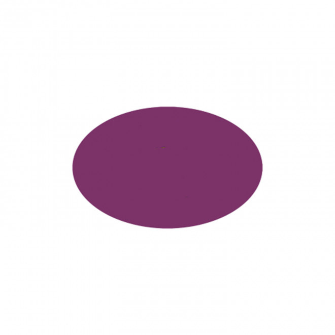 JETON DE FETES ET MANEGE PERSONNALISABLE 'FUNZY OVALE' - violet foncé