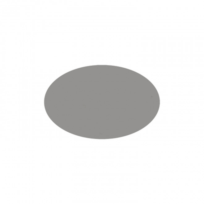 JETON DE FETES ET MANEGE PERSONNALISABLE 'FUNZY OVALE' - argenté