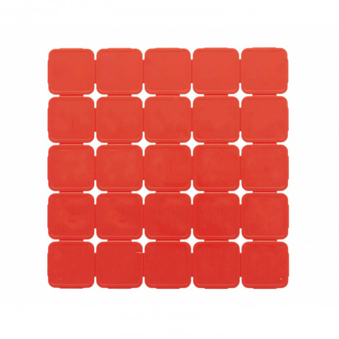 JETON FESTIVAL PERSONNALISABLE EN PLASTIQUE 'FESTYDEAL' - rouge