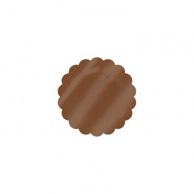 JETON DE FETES ET MANEGE PERSONNALISABLE 'FUNZY DENTELE' - cuivre