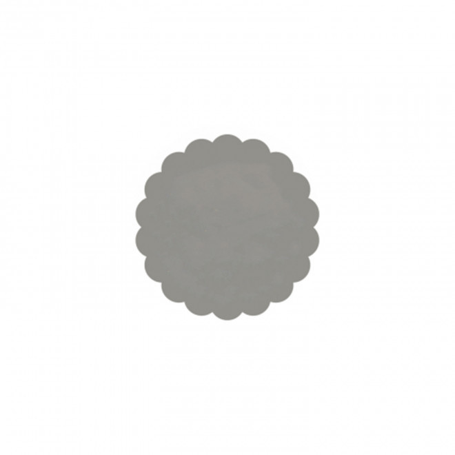 JETON DE FETES ET MANEGE PERSONNALISABLE 'FUNZY DENTELE' - argenté