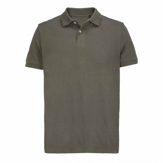 POLO MIXTE PERSONNALISABLE COULEUR 'PACIFIC' 210G/M2 - vert kaki