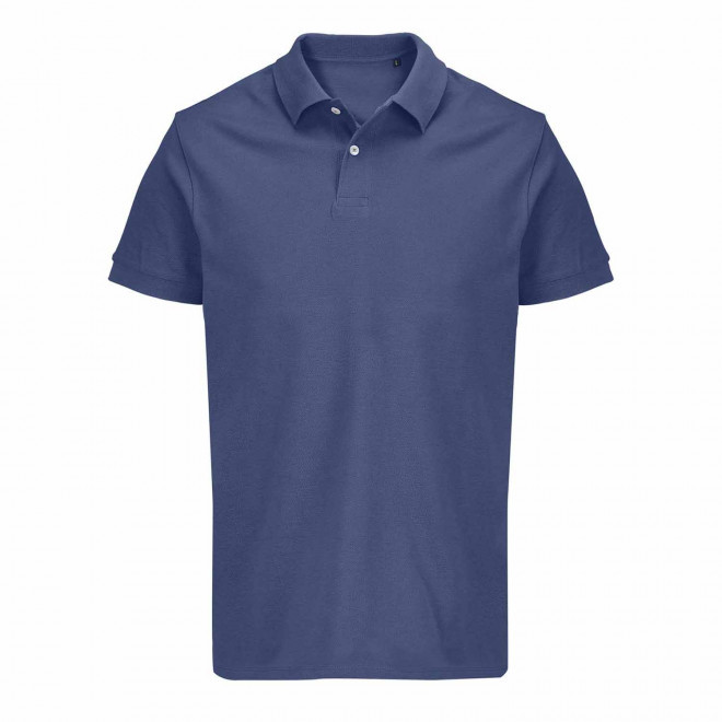 POLO MIXTE PERSONNALISABLE COULEUR 'PACIFIC' 210G/M2 - denim