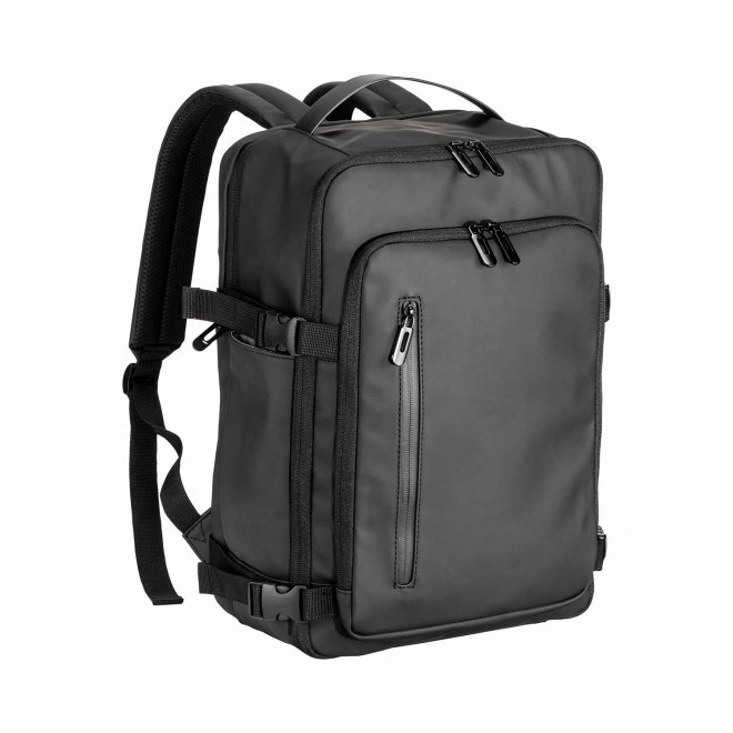 SAC A DOS CABINE EN PU PERSONNALISABLE 'OLYMPOS CABINE' - noir