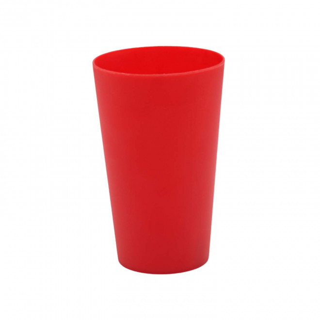 GOBELET PERSONNALISABLE 30 CL QUADRI 'CUP COLOR' - rouge