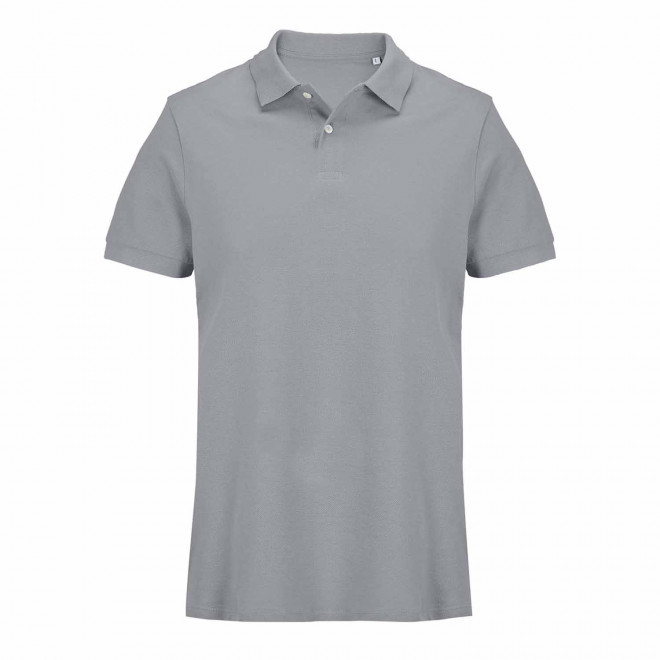 POLO MIXTE PERSONNALISABLE COULEUR 'PACIFIC' 210G/M2 - gris pur