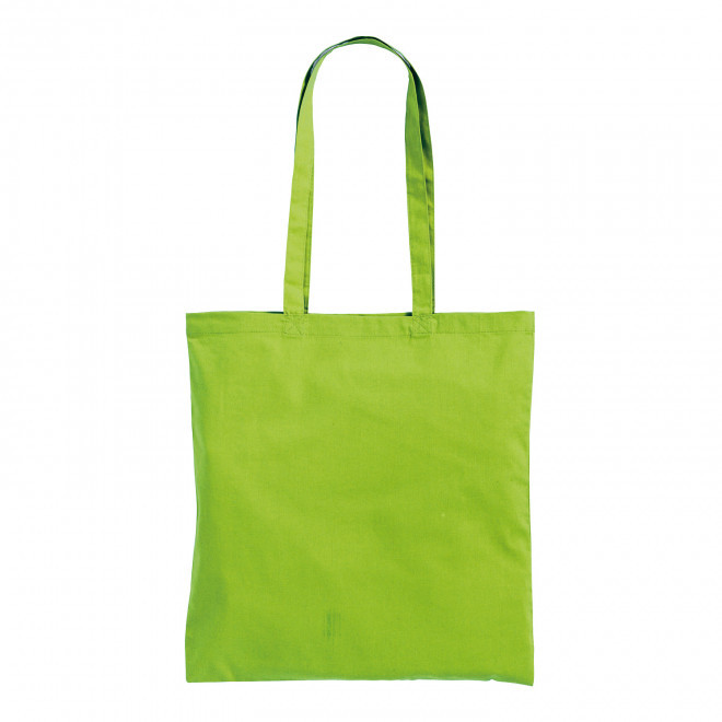 SAC COTON RECYCLE PERSONNALISABLE 120 G/M2  A 180 G/M2 'JAVA'' - vert pomme