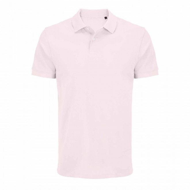 POLO MIXTE PERSONNALISABLE COULEUR 'PACIFIC' 210G/M2 - rose pâle