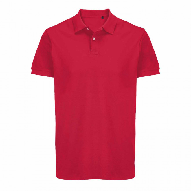 POLO MIXTE PERSONNALISABLE COULEUR 'PACIFIC' 210G/M2 - rouge