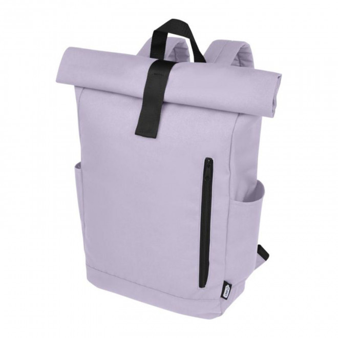SAC A DOS ENROULABLE PUBLICITAIRE 'SAVARO' - lilas