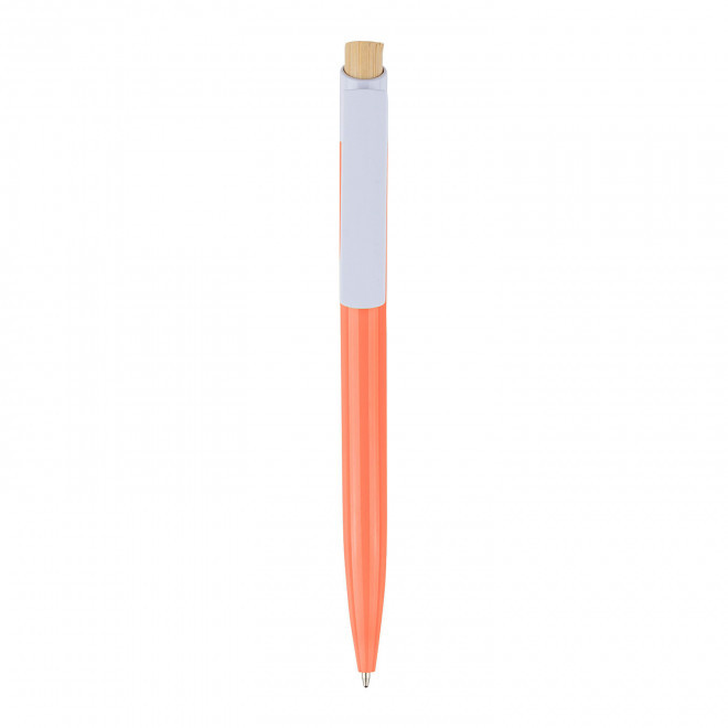 STYLO A BILLE EN R-ABS PERSONNALISE 'FIGUIA' - orange