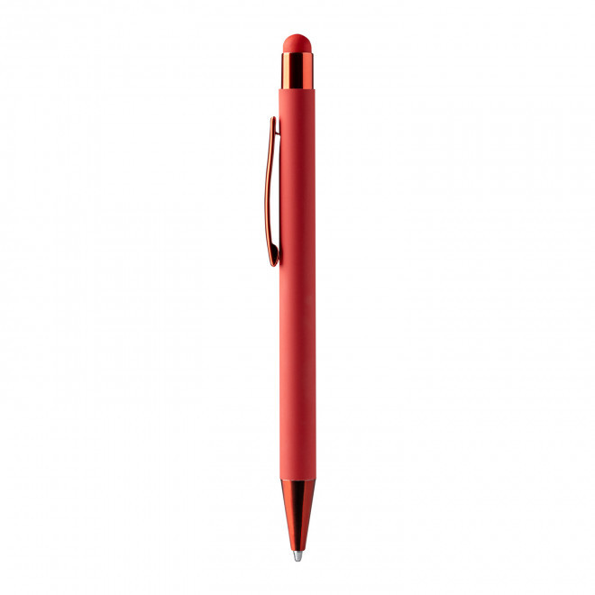 STYLO STYLET ALU MINE BLEUE PERSONNALISE 'QUEEN TOUCH COLOR' - rouge
