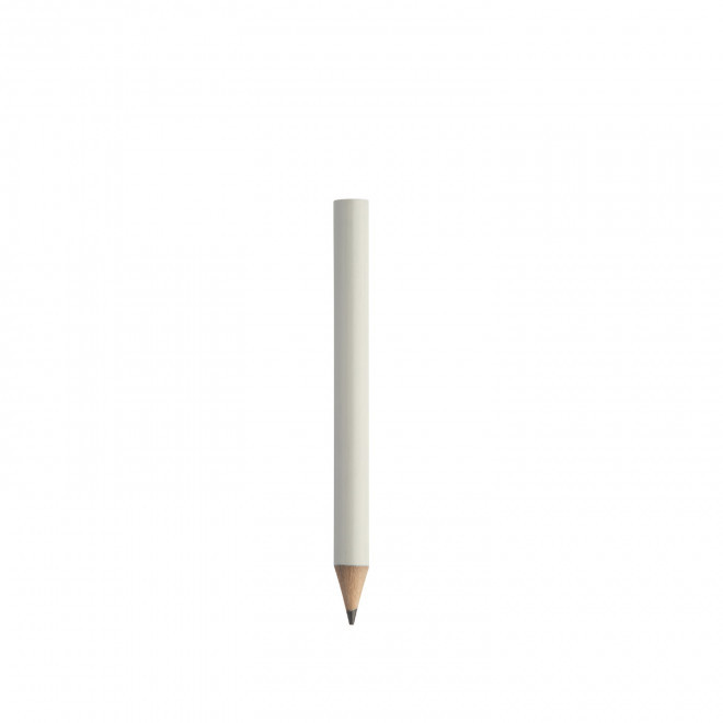 LOT DE 100 MINI CRAYON PERSONNALISABLE 'MINI IKA'  - blanc
