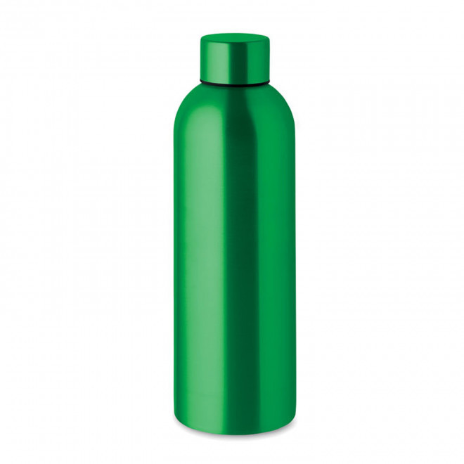 BOUTEILLE PERSONNALISEE EN ACIER RECYCLE 750ML 'SPOZIA' - vert