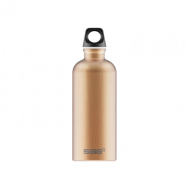 GOURDE EN ALUMINIUM SIGG 600ML PERSONNALISEE 'TRAVELLER' - cuivre