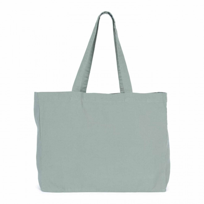 MAXI SAC SHOPPING PERSONNALISABLE 310 GR 'ARIANA' - vert pastel