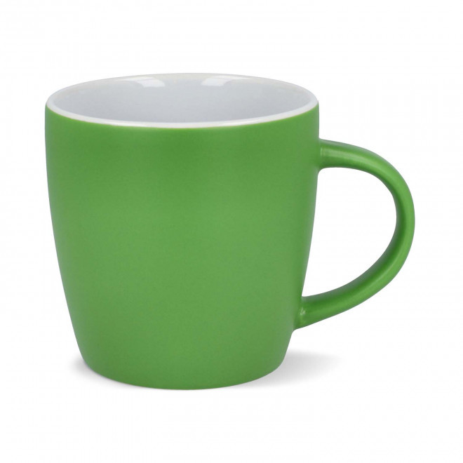 MUG EN CERAMIQUE MATE 350ML PERSONNALISABLE 'HARKI' - vert clair
