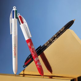 STYLO BIC® PUBLICITAIRE 4 COULEURS 'CLASSIQUE'