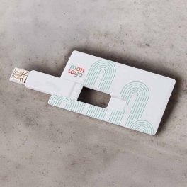 CLE USB PUBLICITAIRE 'CREDITA' QUADRI 1GO A 16GO