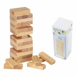 JEU DE CONSTRUCTION PUBLICITAIRE EN BOIS 'TURM'