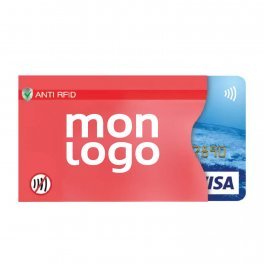 PROTEGE CARTE PUBLICITAIRE ANTI RFID 'PROTECTOR'