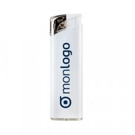 BRIQUET PERSONNALISÉ RECHARGEABLE PIEZO 'SATURNE'