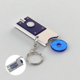 PORTE CLÉS PUBLICITAIRE LAMPE JETON 'ALLEGRO'