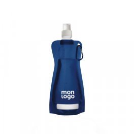GOURDE PERSONNALISÉE AVEC MOUSQUETON 'FITTY'