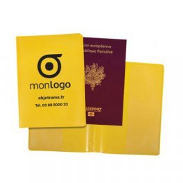 COUVERTURE DE PASSEPORT PERSONNALISABLE 'VIAJE'