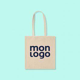 TOTE BAG EN VELOURS COTELE PERSONNALISE 'MOMAX'