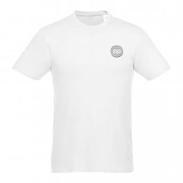 TEE SHIRT PUBLICITAIRE MIXTE BLANC 'MARTI'