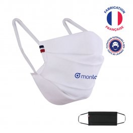 MASQUE DE PROTECTION UNS1 LAVABLE 30 FOIS EN COTON FRANCAIS 'ALEX'