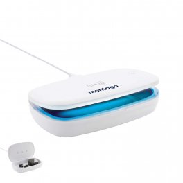 BOITE DE STERILISATION UV C AVEC CHARGEUR INDUCTION 5W PERSONNALISABLE 'CLEAN CHARGE'