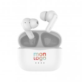 ÉCOUTEURS BLUETOOTH® PERSONNALISÉS AKASHI® 'SOLIN'