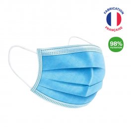 MASQUE CHIRURGICAL PUBLICITAIRE TYPE IIR MADE IN FRANCE 'TILLY'