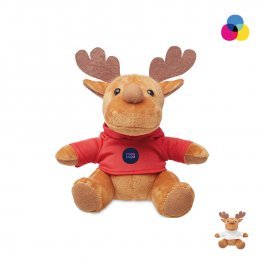RENNE EN PELUCHE PERSONNALISABLE 'RENO'