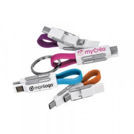 CÂBLE DE CHARGE PUBLICITAIRE 5 EN 1 'MAGNA'