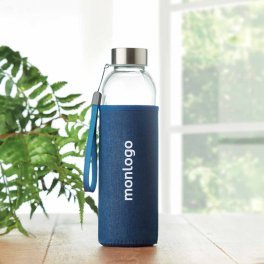 BOUTEILLE EN VERRE/NEOPRENE PUBLICITAIRE 'BOCA DENIM'