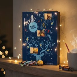 CALENDRIER DE L'AVENT PERSONNALISABLE 'GOURMAND'