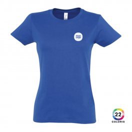 TEE SHIRT PERSONNALISÉ FEMME 'IMPERIAL' FABRICATION EXPRESS 72H