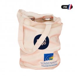 SAC PERSONNALISABLE POUR 2 BOUTEILLES 'GABRIEL'