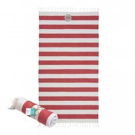 PAREO/FOUTA PERSONNALISABLE 'HORTENSE 180 RPET RAYE'