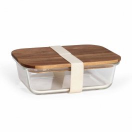 LUNCH BOX VERRE 1L PERSONNALISABLE 'PENNE ACACIA'