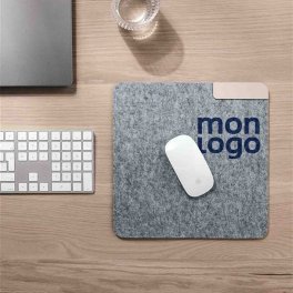 TAPIS DE SOURIS PERSONNALISABLE EN FEUTRE 'BIURO MINI'