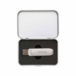 CLE USB TWIST 3.0 PERSONNALISABLE 64GO 'MITALLO DUO'
