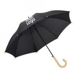 PARAPLUIE PUBLICITAIRE MANCHE CANNE RECYCLE 'LUSK'
